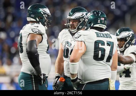 Philadelphia Eagles offensive tackle Brett Toth (64) in action