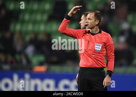 Referee Srdjan Jovanovic in action during the Fifa World Cup 2022 ...