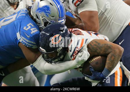 Detroit Lions defensive tackle Alim McNeill (54) during the second half of  an NFL football game against the Seattle Seahawks, Sunday, Oct. 2, 2022, in  Detroit. (AP Photo/Duane Burleson Stock Photo - Alamy