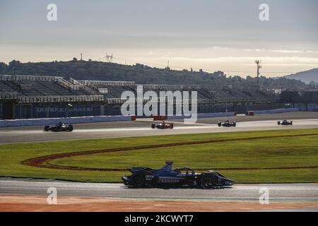 05 Stoffel Vandoorne (bel), Mercedes EQ Formula E Team, action during the ABB Formula E pre-season test at Circuit Ricardo Tormo in Valencia on November 30 in Spain. (Photo by Xavier Bonilla/NurPhoto) Stock Photo