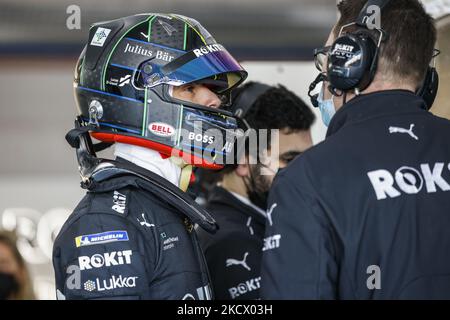 Lucas Di Grassi (bra), Rokit Venturi Racing, portrait during the ABB Formula E pre-season test at Circuit Ricardo Tormo in Valencia on November 30 in Spain. (Photo by Xavier Bonilla/NurPhoto) Stock Photo