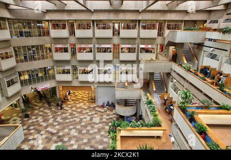 Learning Commons in the Scott Library at York University in Toronto, Ontario, Canada. York University is Ontario's second-largest graduate school and Canada's third-largest university. York University's business school and law school have continuously been ranked among the top schools in Canada and the world. (Photo by Creative Touch Imaging Ltd./NurPhoto) Stock Photo