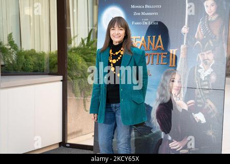 Director attends the photocall of the movie 'La Befana Vien Di Notte II' at Hotel Visconti on December 17, 2021 in Rome, Italy (Photo by Luca Carlino/NurPhoto) Stock Photo