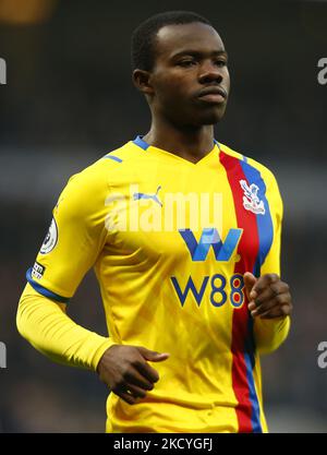 LONDON, England - DECEMBER 26:Crystal Palace's Tyrick Mitchell during Premier League between Tottenham Hotspur and Crystal Palace at Tottenham Hotspur stadium , London, England on 26th December 2021 (Photo by Action Foto Sport/NurPhoto) Stock Photo