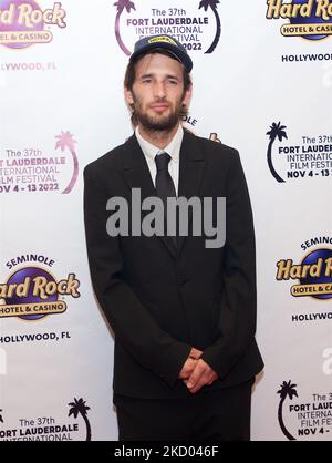 Miami, United States Of America. 04th Nov, 2022. HOLLYWOOD, FL - NOV 4: Hopper Penn is seen on the red carpet for The 37th Fort Lauderdale International Film Festival at Seminole Hard Rock Hotel & Casino in Hollywood, Florida on November 04, 2022 (Photo by Alberto E. Tamargo/Sipa USA) Credit: Sipa USA/Alamy Live News Stock Photo
