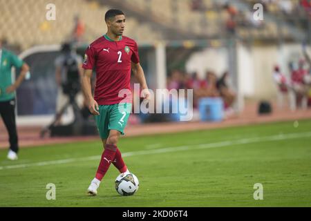 Achraf Hakimi of Morocco during Ghana against Morocco, African Cup of