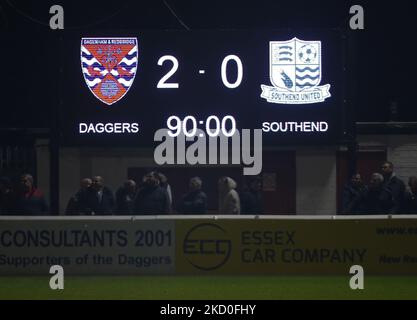 Dagenham & Redbridge FC  Daggers Live On BT Sport vs Southend United