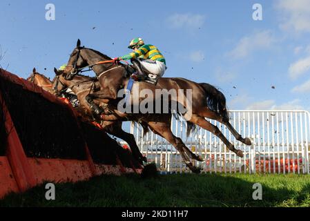 Belfast, UK. 05th Nov, 2022. Cougar and jockey Mark Walsh win the Value