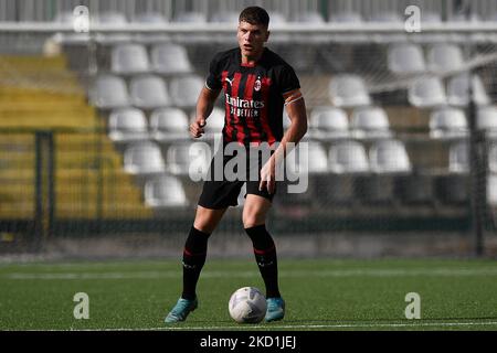 Andrei Coubis of AC Milan U19 in action during the Primavera 1 match  News Photo - Getty Images