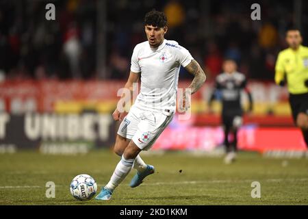 Florinel Coman during the Romania Liga 1 , Round 23, football match between Dinamo Bucharest and FCSB, played in Bucharest, Romania, Sunday 30 January 2022. (Photo by Alex Nicodim/NurPhoto) Stock Photo