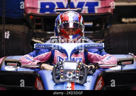 Esteban Ocon Of Alpine F1 Team Drive His A521 Single-seater During Free ...