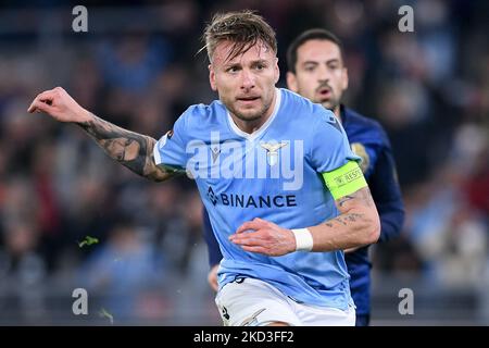 Ciro Immobile of SS Lazio during the UEFA Europa League Knockout