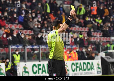 Vicenza, Italy. 06th Apr, 2022. The Referee of the match Maresca