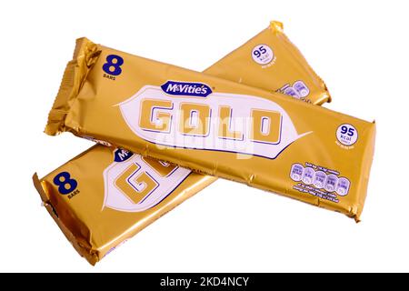 Mcvities Gold Bars 8 Pack