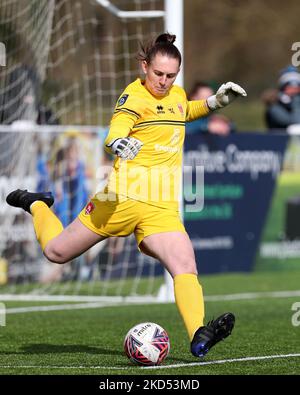 Lucy THOMAS of Coventry United during the FA Women's Championship match between Durham Women FC and Coventry United at Maiden Castle, Durham City on Sunday 13th March 2022. (Photo by Mark Fletcher/MI News/NurPhoto) Stock Photo