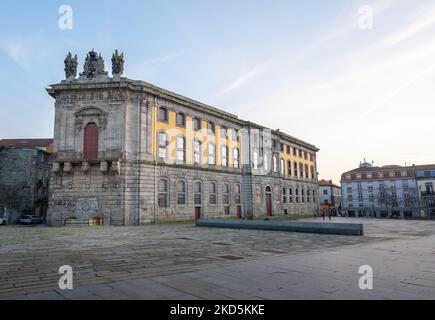 Portuguese Centre of Photography former prison building (Cadeia da Relacao) - Porto, Portugal Stock Photo