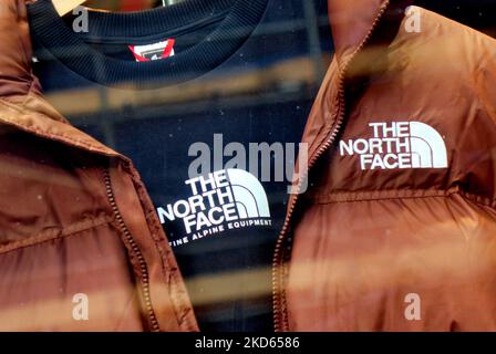 North face winter jacket hyvent hi-res stock photography and