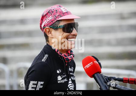 Johan Esteban Chaves of EF Education - Easypost during the 101th Volta Ciclista a Catalunya 2022, Stage 7 from Barcelona to Barcelona. On March 27, 2022 in Barcelona, Spain. (Photo by Xavier Bonilla/NurPhoto) Stock Photo