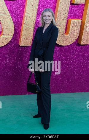 Hayley Morris attends UK Special Screening of "The Lost City" at