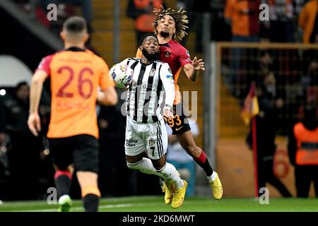 ISTANBUL - Georges Kevin NKoudou of Besiktas JK during the Turkish Super  Lig match between Besiktas AS and Kasimpasa AS at Vodafone Park on January  7, 2023 in Istanbul, Turkey. AP