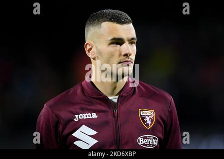 Alessandro Buongiorno of Torino FC looks on prior to the Serie A football  match between Torino FC and Cagliari Calcio Stock Photo - Alamy