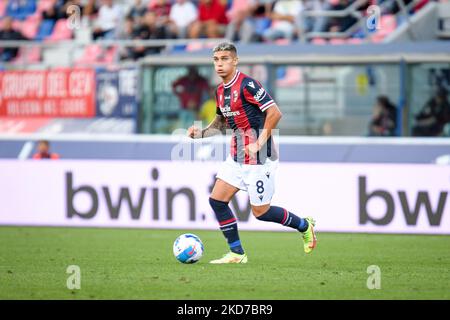 Bologna's Nicolas Dominguez portrait during the italian soccer Serie A match Bologna FC vs Genoa CFC (Portraits archive) on September 21, 2021 at the Renato Dall'Ara stadium in Bologna, Italy (Photo by Ettore Griffoni/LiveMedia/NurPhoto) Stock Photo