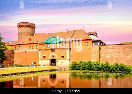 View to Citadel Spandau, Berlin, Germany Stock Photo