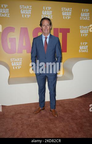 NEW YORK, NEW YORK - APRIL 18: Nat Faxon attends the 'Gaslit' New York Premiere at Metropolitan Museum of Art on April 18, 2022 in New York City. (Photo by John Nacion/NurPhoto) Stock Photo