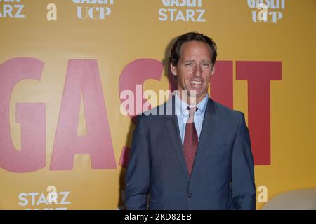 NEW YORK, NEW YORK - APRIL 18: Nat Faxon attends the 'Gaslit' New York Premiere at Metropolitan Museum of Art on April 18, 2022 in New York City. (Photo by John Nacion/NurPhoto) Stock Photo