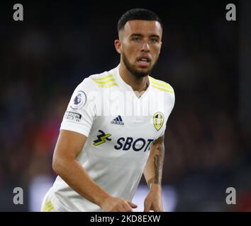 : Sam Greenwood of Leeds United during Premier League between Crystal Palace and Leeds United at Selhurst Park Stadium, London on 25th April, 2022 (Photo by Action Foto Sport/NurPhoto) Stock Photo