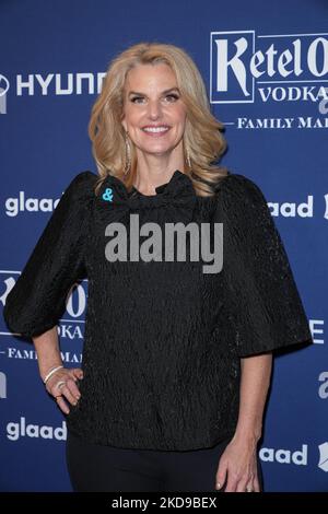 NEW YORK, NEW YORK - MAY 06: Sarah Kate Ellis attends 33rd Annual GLAAD Media Awards at New York Hilton Midtown on May 06, 2022 in New York City. (Photo by John Nacion/NurPhoto) Stock Photo