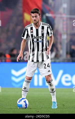 Daniele Rugani of Juventus FC in action during the Serie A football ...