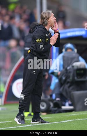 Davide NICOLA of Cagliari Calcio during the Italian championship Serie ...