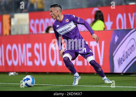 Jose' Callejon (Fiorentina) during the italian soccer Serie A match Empoli  FC vs ACF Fiorentina on November 27, 2021 at the Carlo Castellani stadium  in Empoli, Italy (Photo by Fabio Fagiolini/LiveMedia/NurPhoto Stock