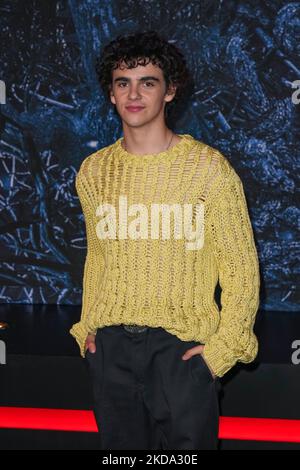 BROOKLYN, NEW YORK - MAY 14: Jack Dylan Grazer attend Netflix's 'Stranger Things' Season 4 Premiere at Netflix Brooklyn on May 14, 2022 in Brooklyn, New York. (Photo by John Nacion/NurPhoto) Stock Photo