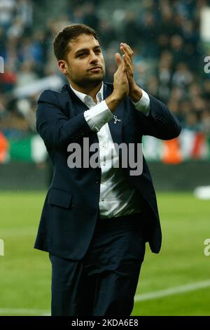 Newcastle United co-owner Jamie Reuben arriving before the Premier ...