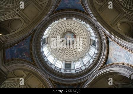 View of the Pantheon in Paris, France, on April 14, 2022. (Photo by Oscar Gonzalez/NurPhoto) Stock Photo