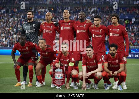 Liverpool FC - Mané, Salah, van Dijk, Thiago e Alisson