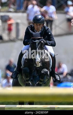 Sergio Alvarez Moya (ESP) during Premio 10 - Rome Rolex Grand Prix of the 89th CSIO Rome 2022 at Piazza di Siena in Rome on 28 May 2022 (Photo by Fabrizio Corradetti/LiveMedia/NurPhoto) Stock Photo