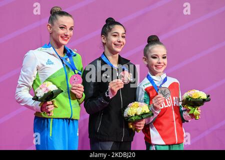 Nikolova Stiliana (bul) During The Gymnastics Rhythmic Gymnastics Fig 