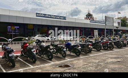 Trivandrum Domestic Airport (Terminal 1) in Thiruvananthapuram (Trivandrum), Kerala, India, on May 31, 2022. (Photo by Creative Touch Imaging Ltd./NurPhoto) Stock Photo