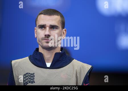 Antoine Griezmann (Atletico de Madrid) of France prior the UEFA Nations League League A Group 1 match between France and Croatia at Stade de France on June 13, 2022 in Paris, France. (Photo by Jose Breton/Pics Action/NurPhoto) Stock Photo