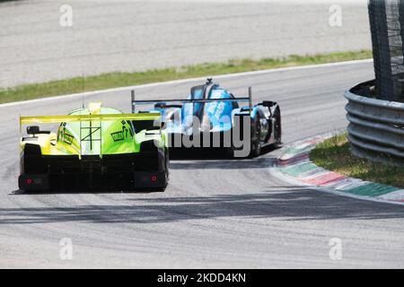 Lesmo's corner during the Endurance ELMS 2022 - European Le Mans Series on July 03, 2022 at the Autodromo di Monza in Monza, Italy (Photo by Valerio Origo/LiveMedia/NurPhoto) Stock Photo