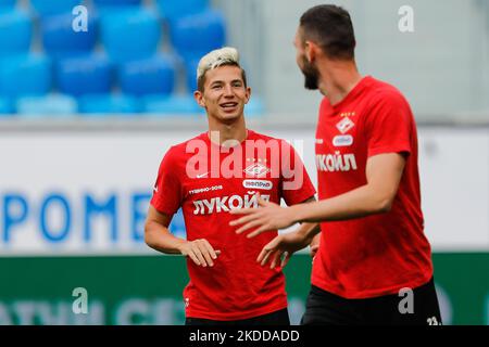 Soccer. FC Spartak Moscow training session