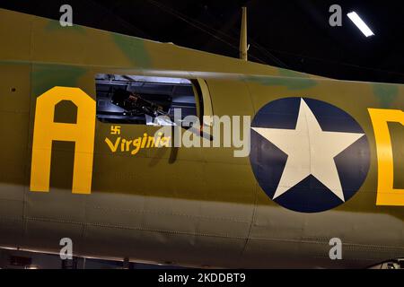 Air Force Museum in Dayton Stock Photo