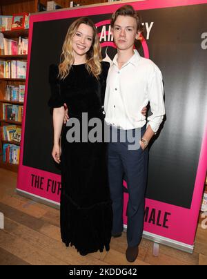 Talulah Riley and Thomas Brodie-Sangster attend 