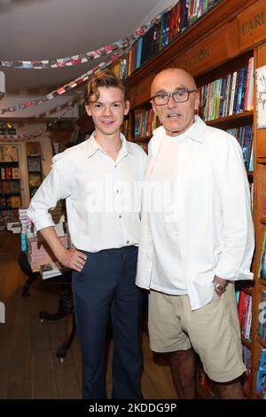 Thomas Brodie Sangster and Danny Boyle attend