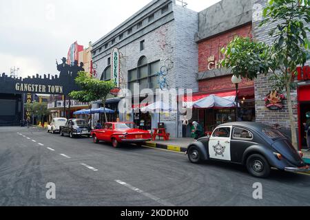 Museum Angkut Park, Batu, Malang, East Java, Indonesia Stock Photo