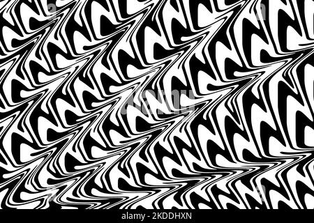 Starburst radiate out from the corner of the image in black and white across the page Stock Photo