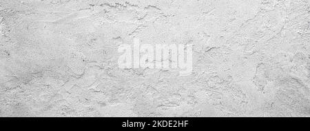 White or light gray rough grainy stone wall texture background Stock Photo